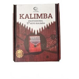 Flumallo 17 Keys Kalimba - Professional Thumb Piano with Hardcase (SR511)